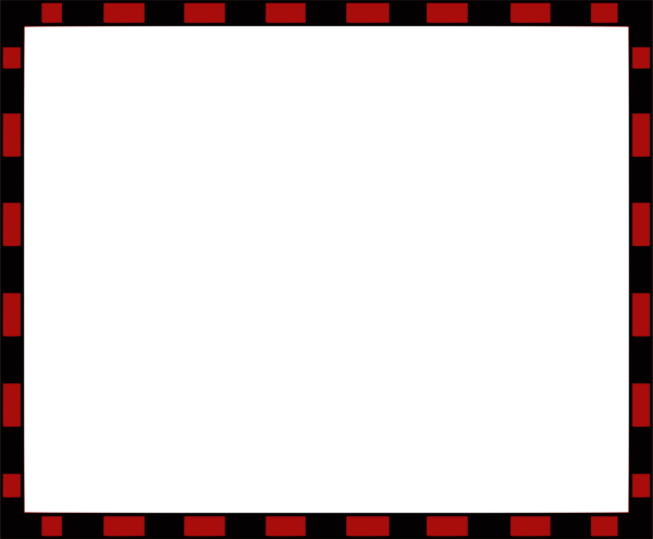 Black red frame border