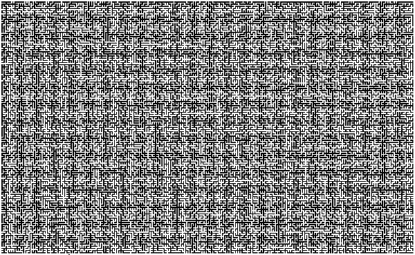 Maze abstract background image