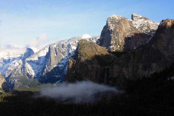 Mountains in the winter